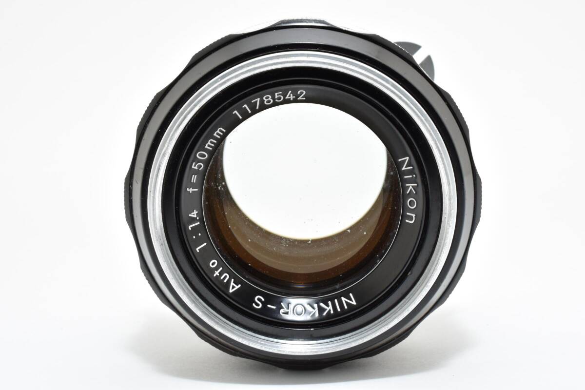 NIKON NIKKOR S Auto 50mm F1.4 ニコン 単焦点 オールドレンズ ★ #KKT2254h