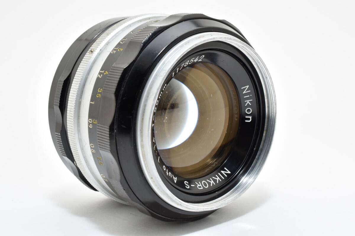 NIKON NIKKOR S Auto 50mm F1.4 ニコン 単焦点 オールドレンズ ★ #KKT2254h