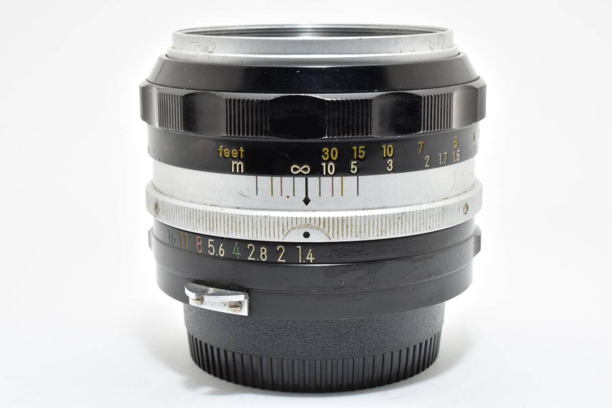 NIKON NIKKOR S Auto 50mm F1.4 ニコン 単焦点 オールドレンズ ★ #KKT2254h