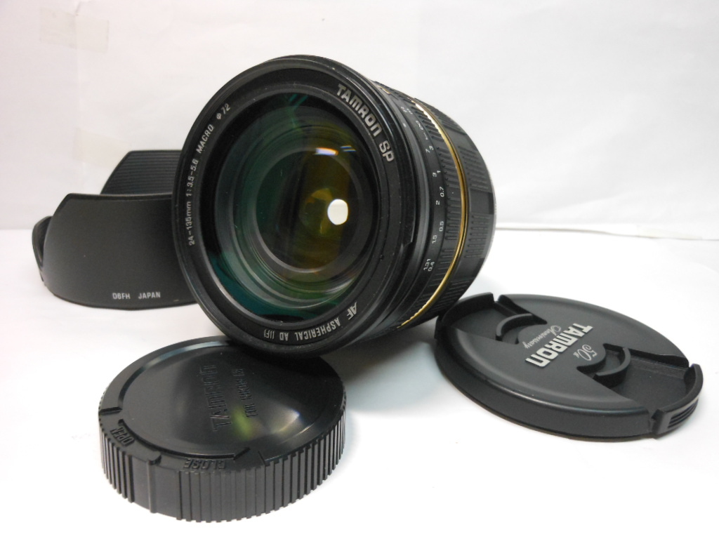 ☆銘玉☆超美品級☆タムロン　ＴＡＭＲＯＮ　 ＡＦ SP 24-135mｍ Ｆ3.5-5.6　 MACRO 　ニコン 　190Ｄ　Nikon　 即日発送　元箱・ケース付