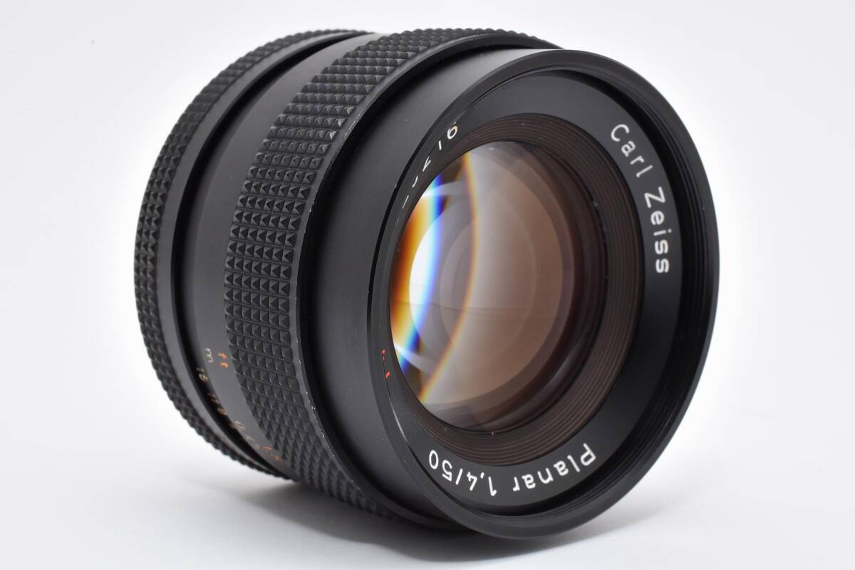【 良品 】コンタックス CONTAX Carl Zeiss Planar T* 50mm F1.4 AEJ C/Y 銘玉 美しいボケ* カールツァイス搭載レンズ★#2341g