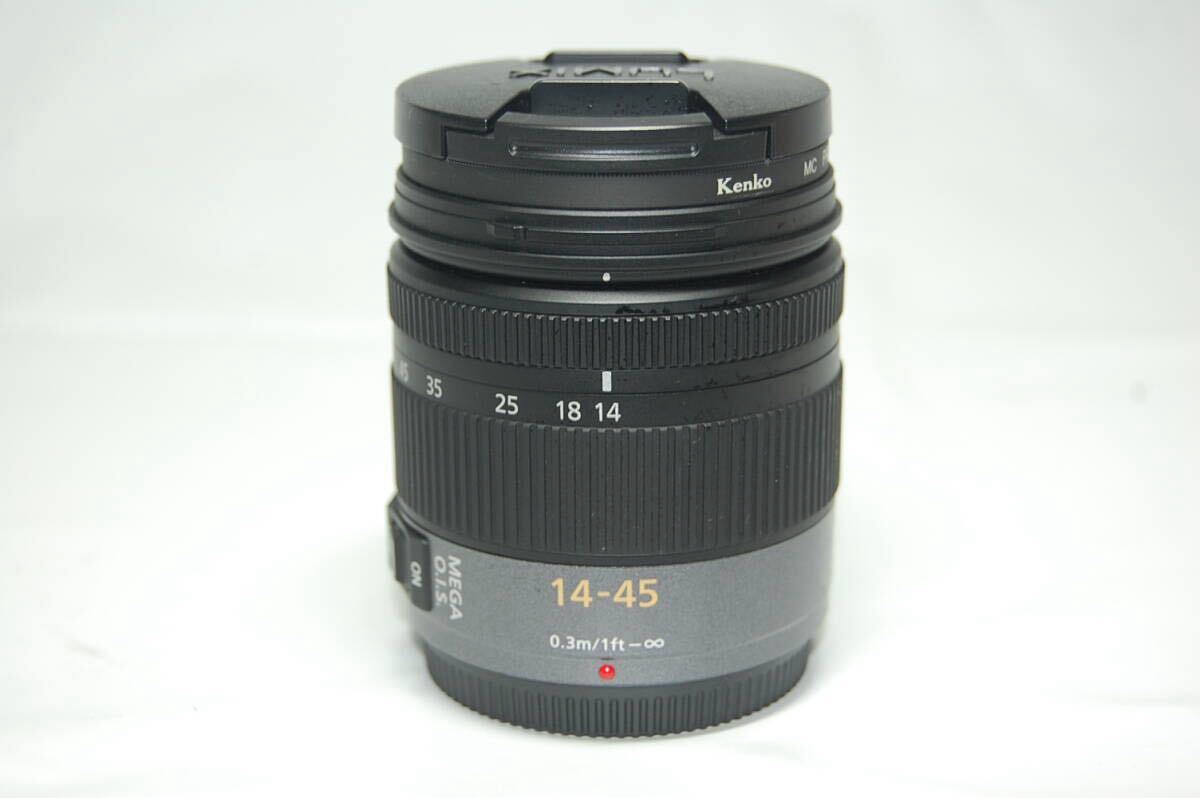 美品【Panasonic パナソニック】LUMIX G VARIO 14-45mm/F3.5-5.6 ASPH./MEGA O.I.S. H-FS014045 