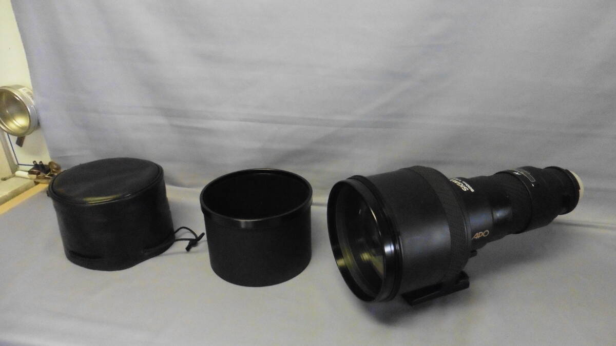 SIGMA望遠レンズ(ニコンAF用マウント)シグマAPO 500mm F/4.5 ジュラルミン収納函付き