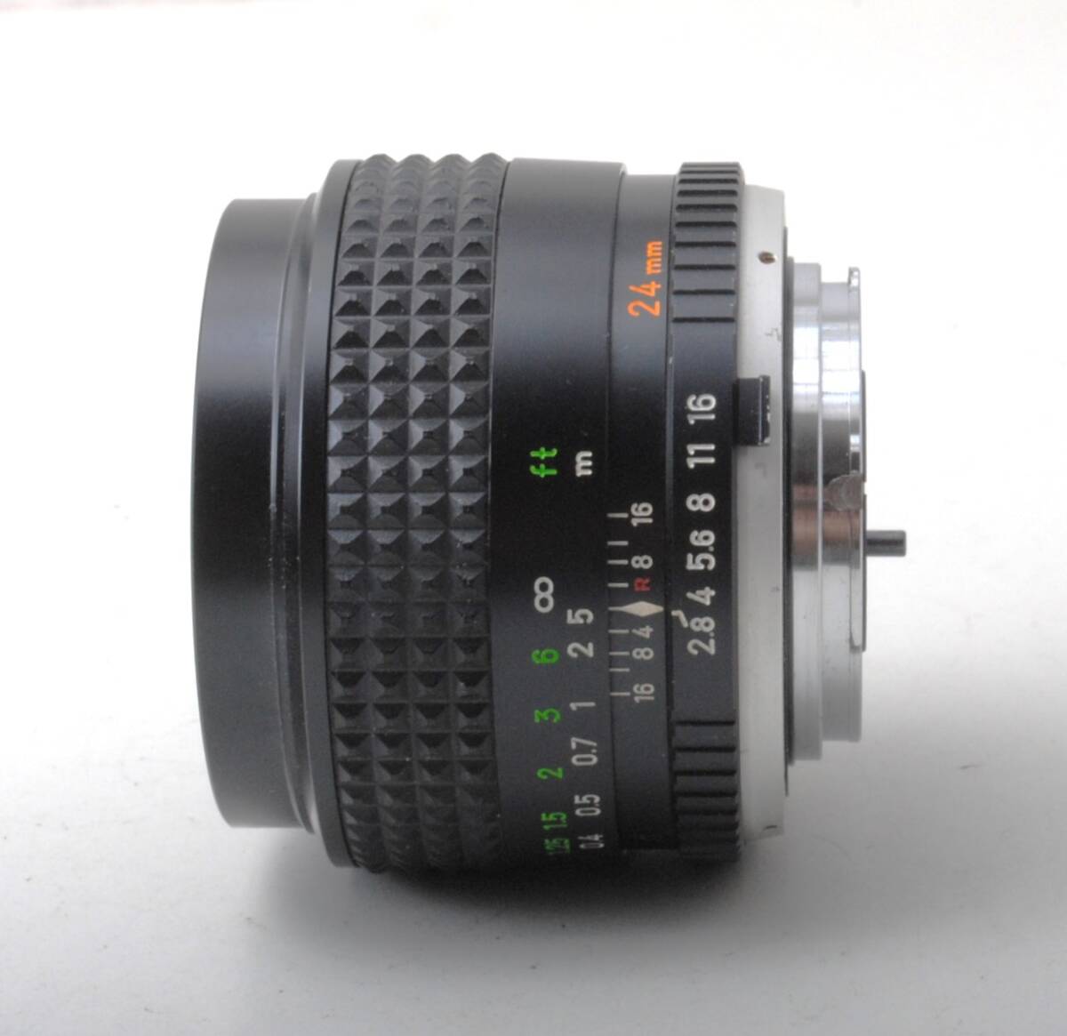【動作品】ミノルタ MINOLTA MC W.ROKKOR-SI 24mm F2.8 単焦点レンズ #B0727⑥