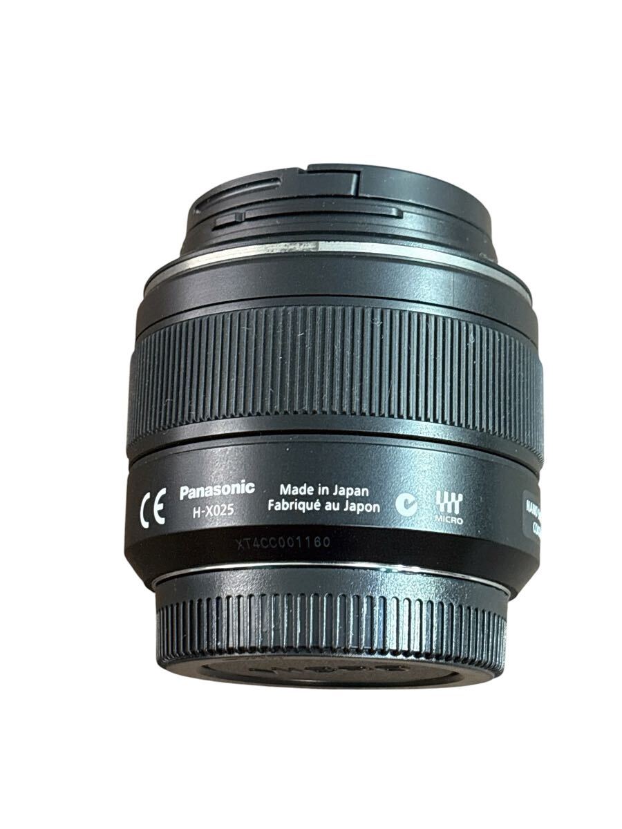 Panasonic LEICA DG SUMMILUX 25mm F1.4 ASPH. H-X025 元箱・フード付 マイクロフォーサーズ