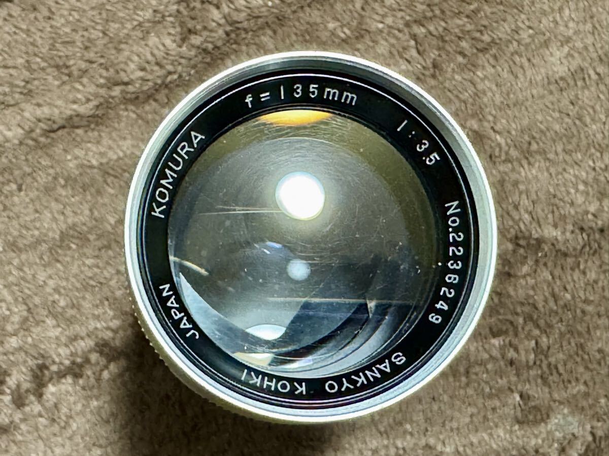 【望遠レンズ2本付・動作品】国産Lマウント35㎜カメラ キャノンIIB型 ボディ Canon IIB Body 24x36mm判