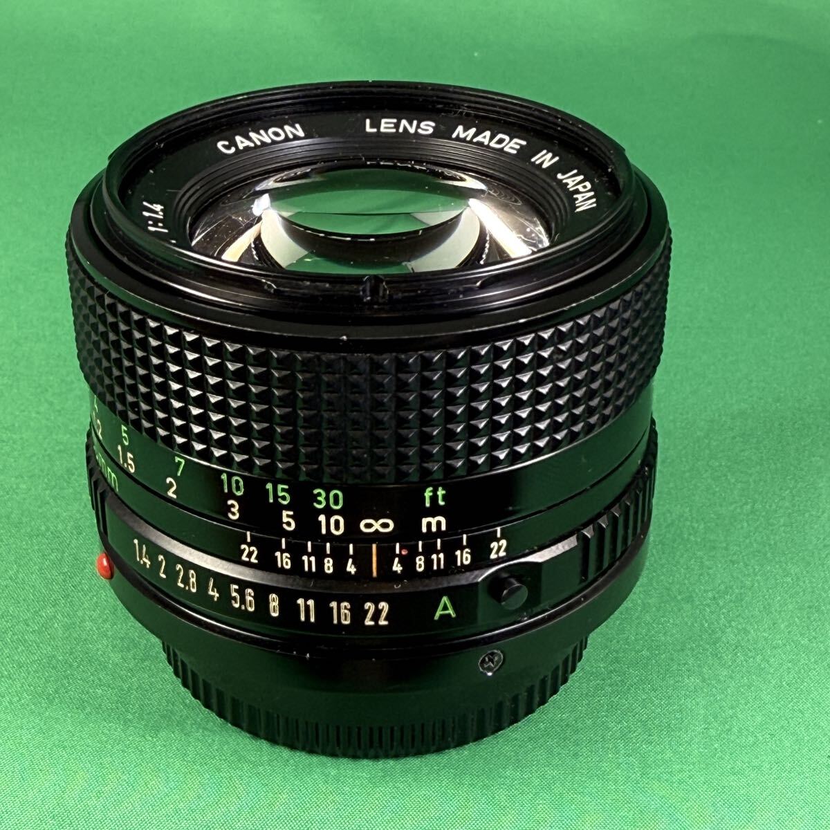 ★良品★Canon LENS New FD 50mm F1.4 マニュアルフォーカス 単焦点レンズ