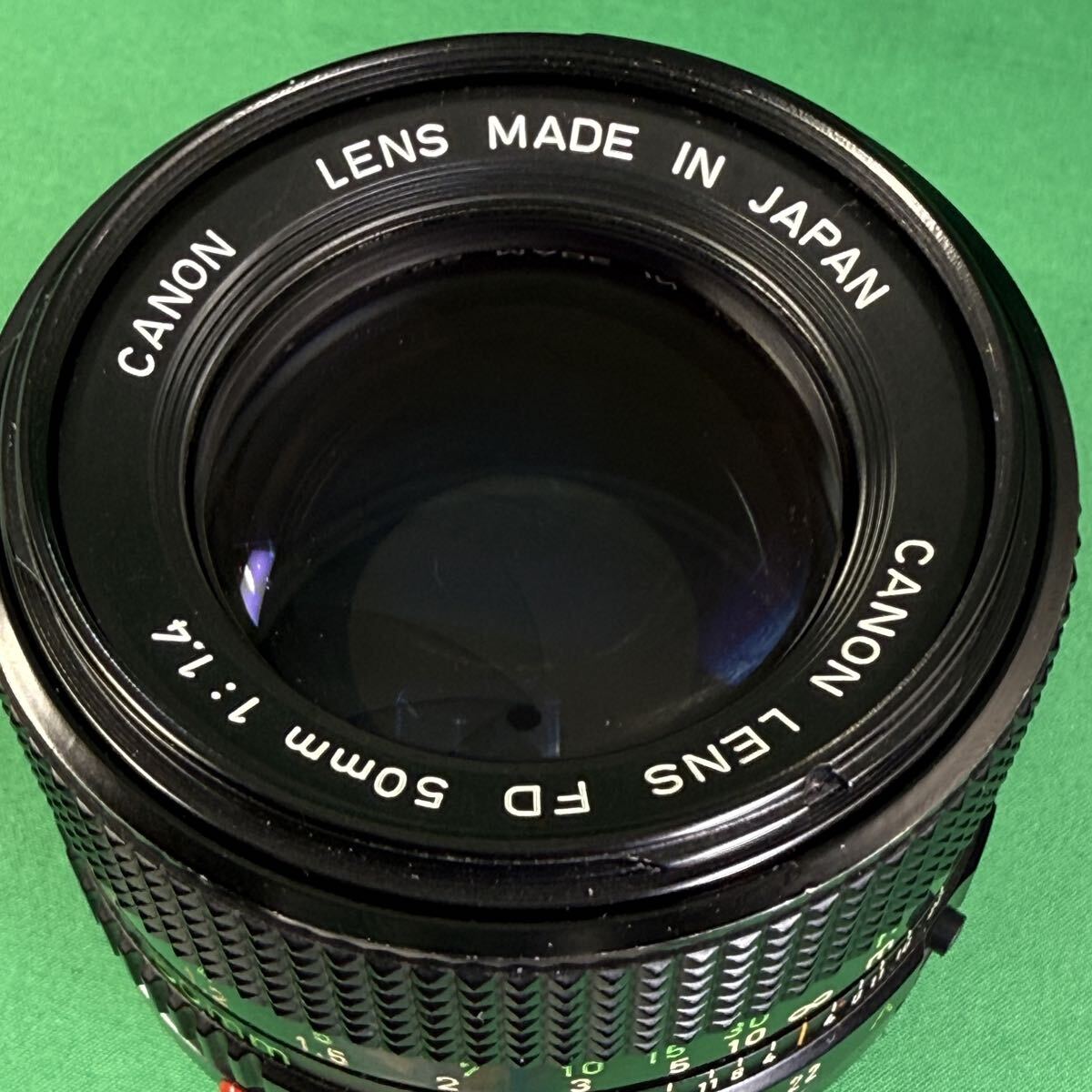 ★良品★Canon LENS New FD 50mm F1.4 マニュアルフォーカス 単焦点レンズ