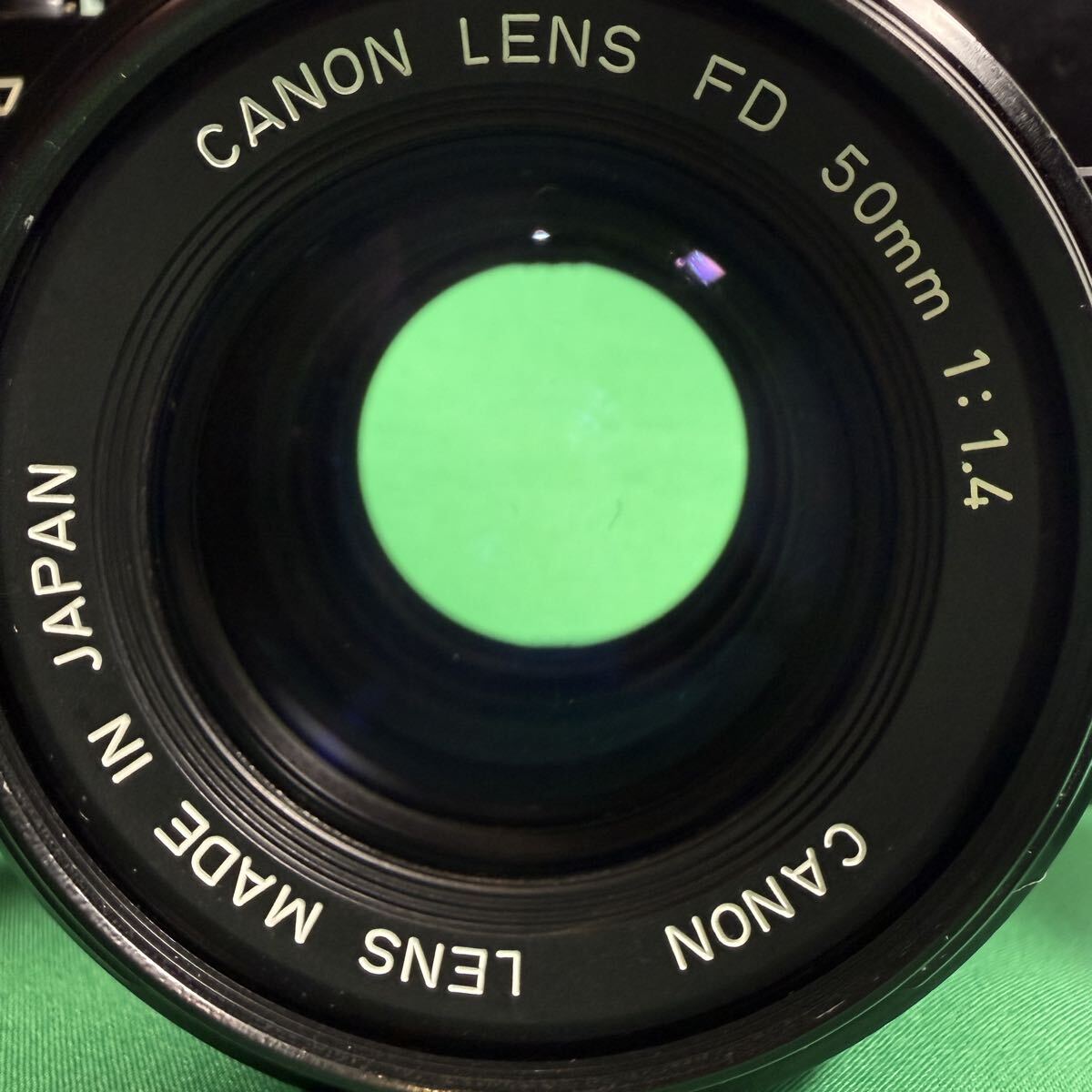 ★良品★Canon LENS New FD 50mm F1.4 マニュアルフォーカス 単焦点レンズ