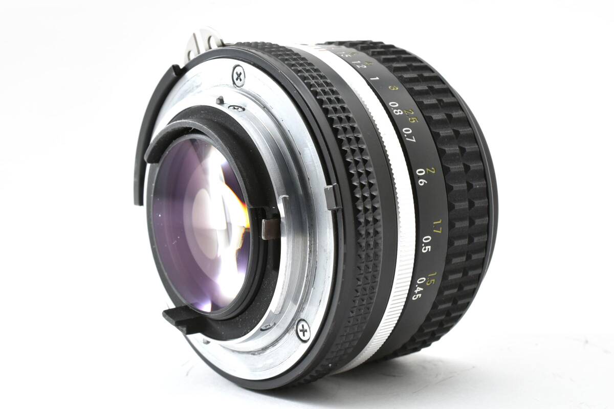 【美品】Nikon Ai-s NIKKOR 50mm F1.4 標準 単焦点 美しいボケ ニコン Fマウント 動作良好★ #K2391d