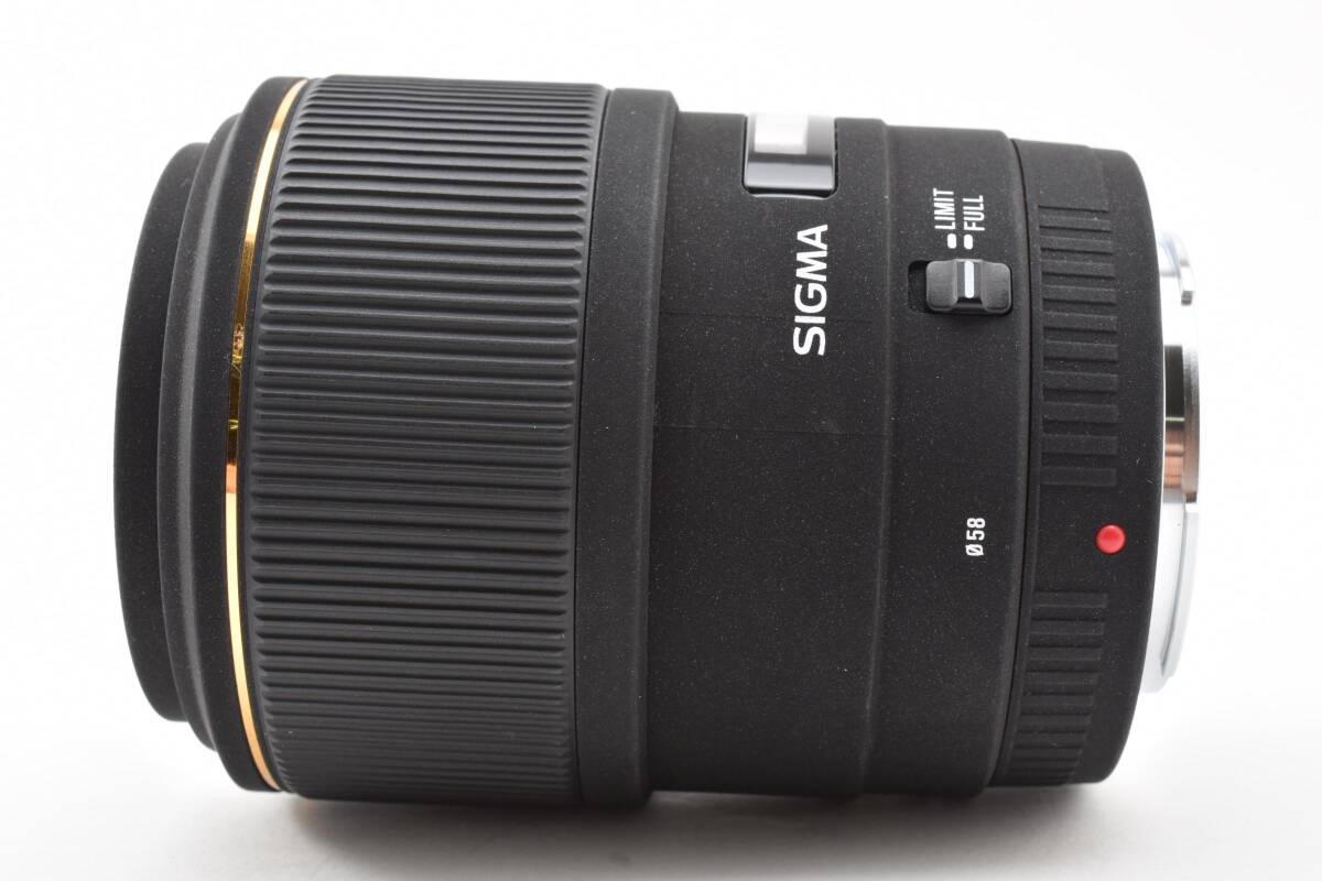 【新品級】SIGMA AF 105mm F2.8 EX DG MACRO SONY用 等倍マクロ 動作良好★ #K2407b