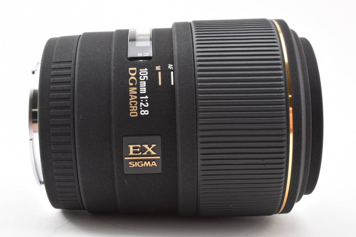 【新品級】SIGMA AF 105mm F2.8 EX DG MACRO SONY用 等倍マクロ 動作良好★ #K2407b