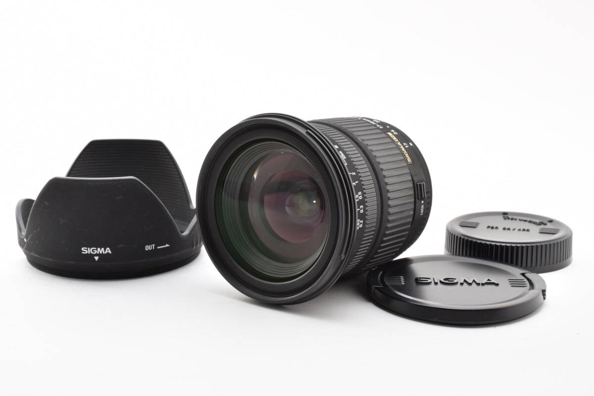 【極美品】シグマ SIGMA 17-70mm F2.8-4.5 DC SONY MACRO Aマウント 大口径 標準ズームレンズ 動作光学共に良好！ フード付★ ＃K2417b