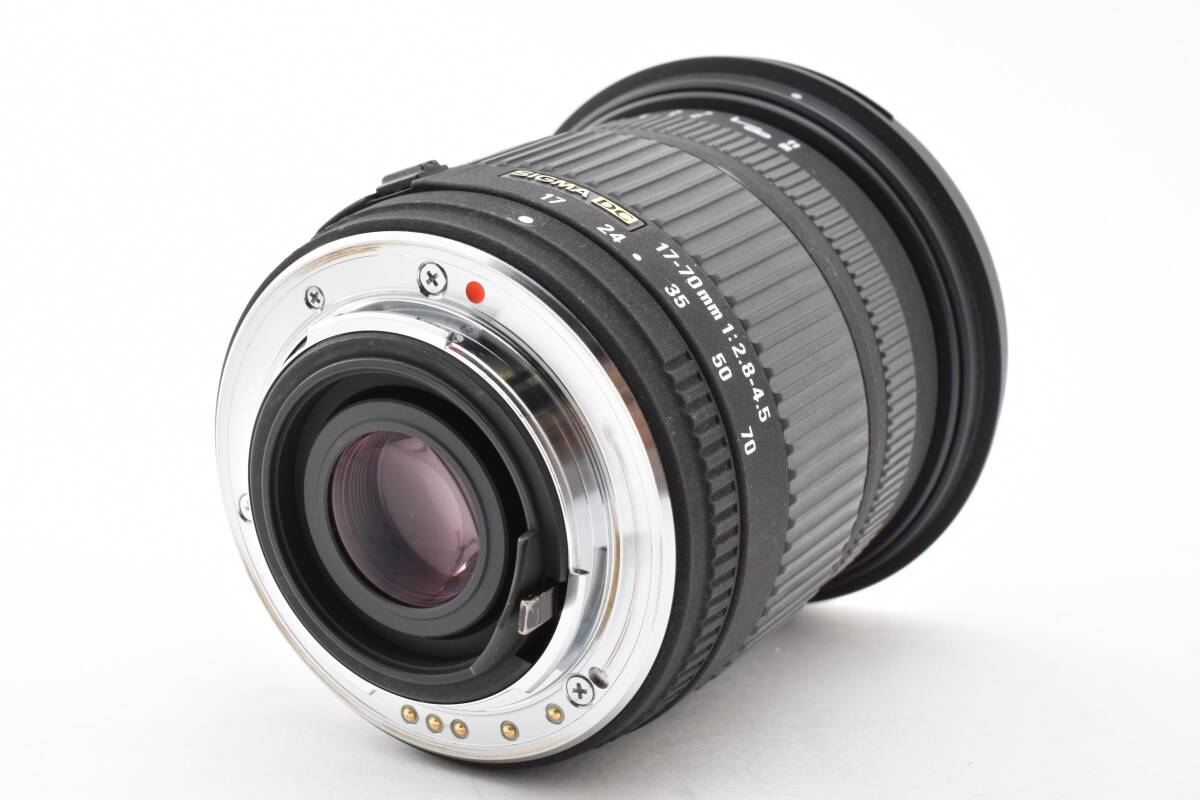 【極美品】シグマ SIGMA 17-70mm F2.8-4.5 DC SONY MACRO Aマウント 大口径 標準ズームレンズ 動作光学共に良好! フード付★ #K2417b