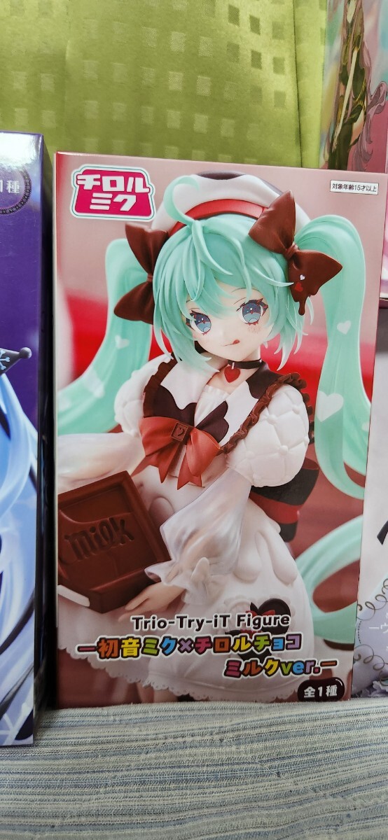 初音ミク 巡音ルカ フィギュア 雪ミク クロミ チロル プライズ ぬーどるストッパー レア物 新品未開封