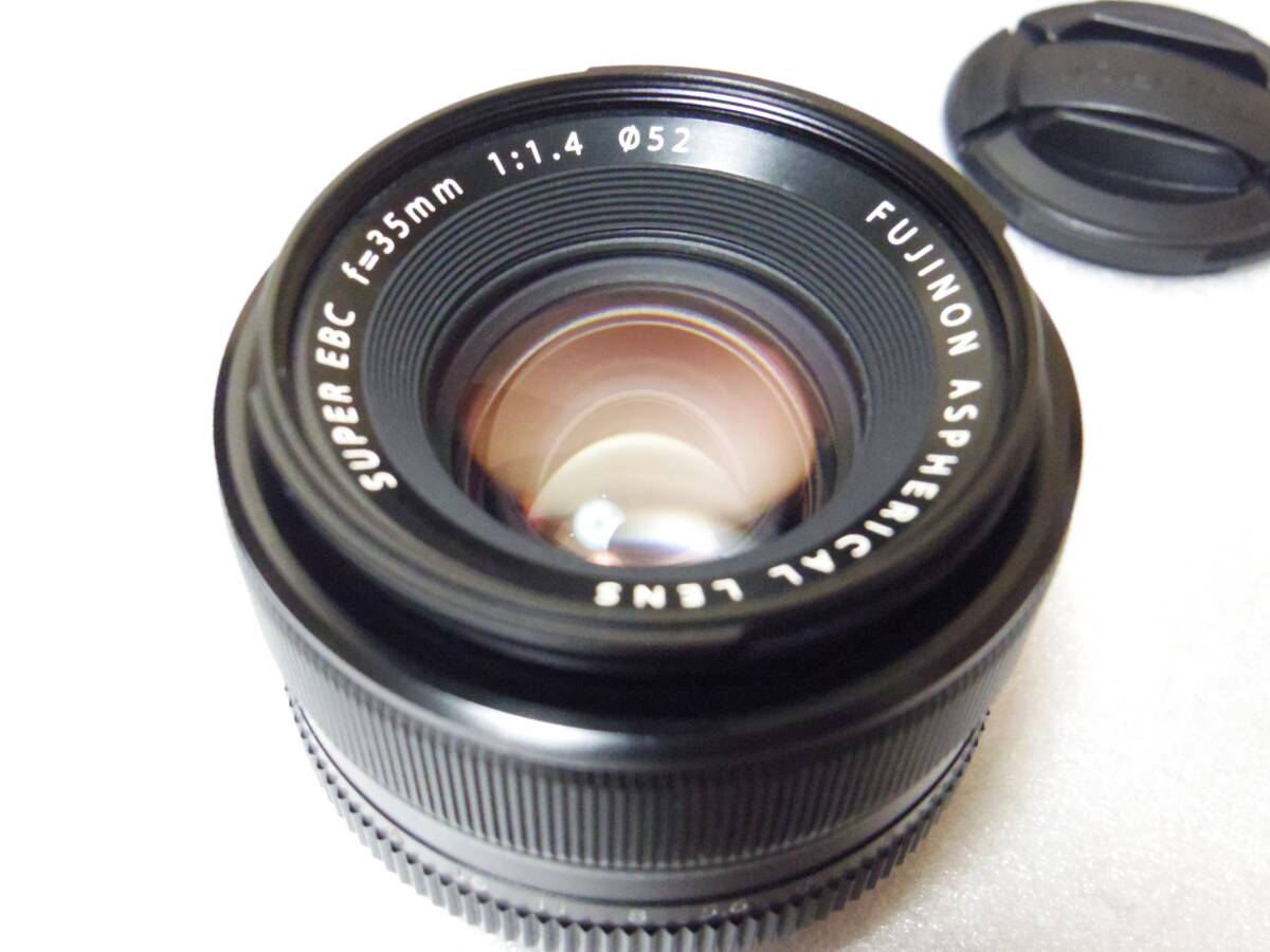 ■送料無料 ショーケース内の展示品 保証付き 富士フイルム フジノンレンズ XF35mmF1.4 R■