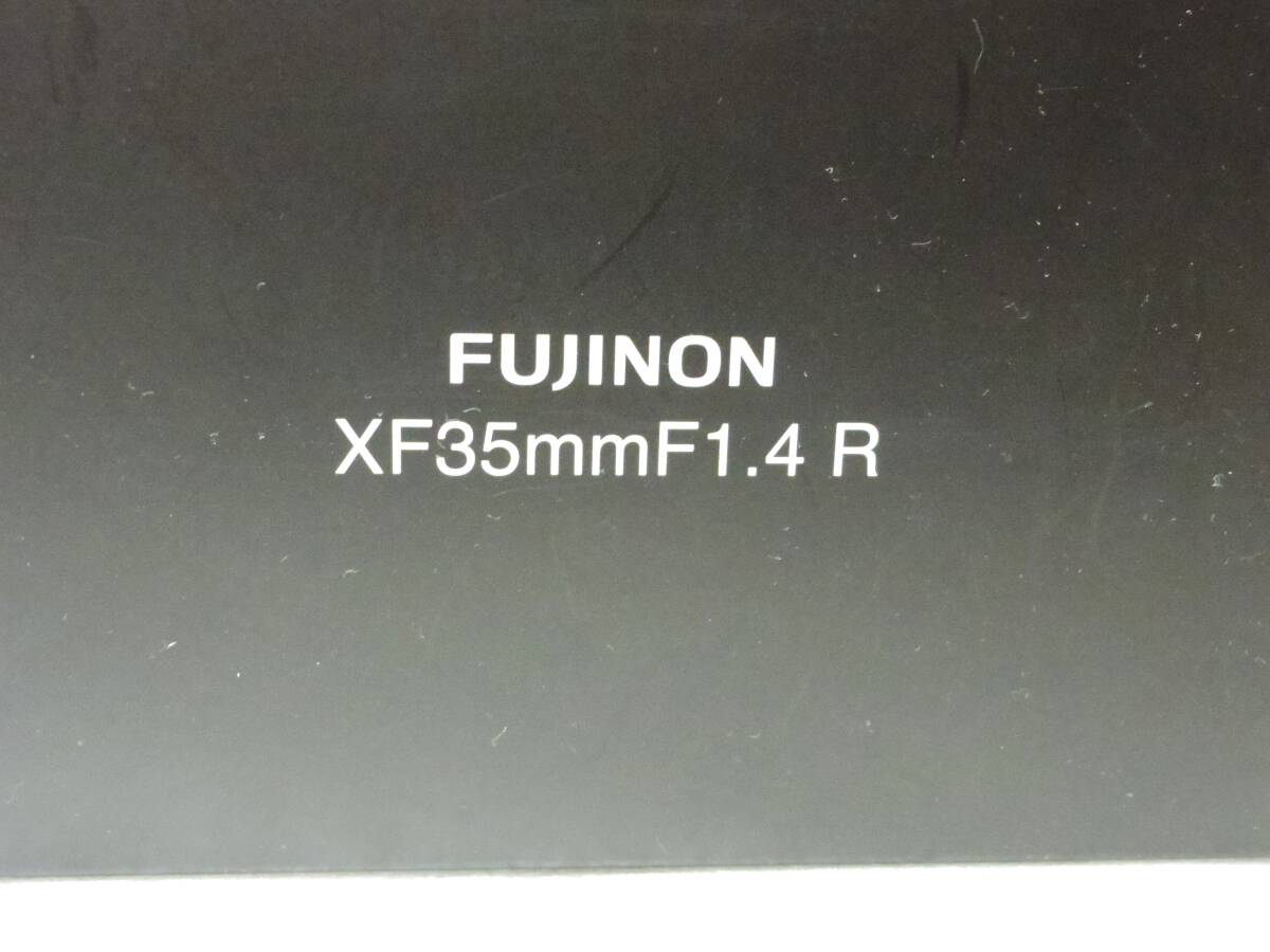 ■送料無料 ショーケース内の展示品 保証付き 富士フイルム フジノンレンズ XF35mmF1.4 R■
