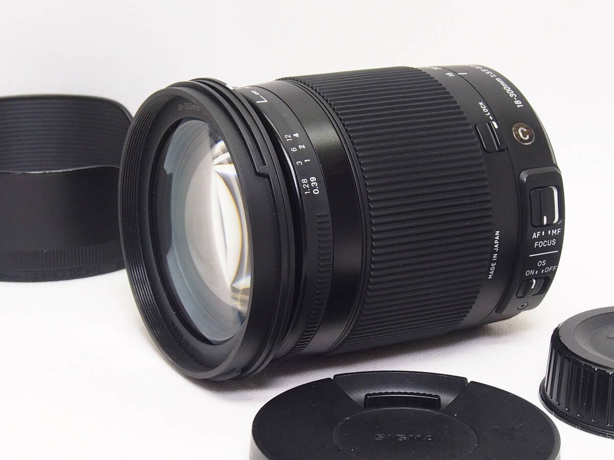 ■美品■ シグマ SIGMA 18-300mm F3.5-6.3 DC MACRO OS HSM CONTEMPORARY ニコン F マウント #351012401